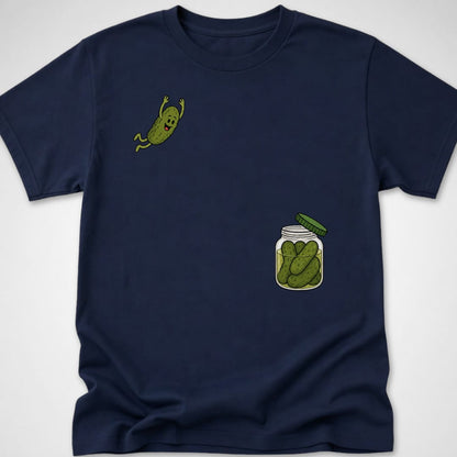Pickle Dive — Youth Tee — Navy