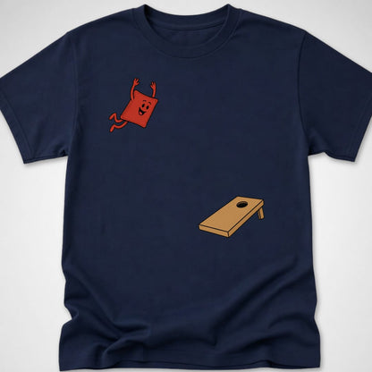Bag Dive — Youth Tee — Navy