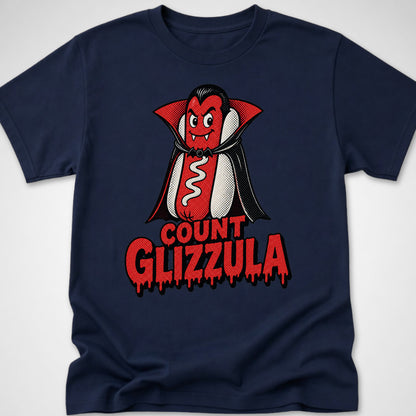 Count Glizzula — Youth Tee — Navy