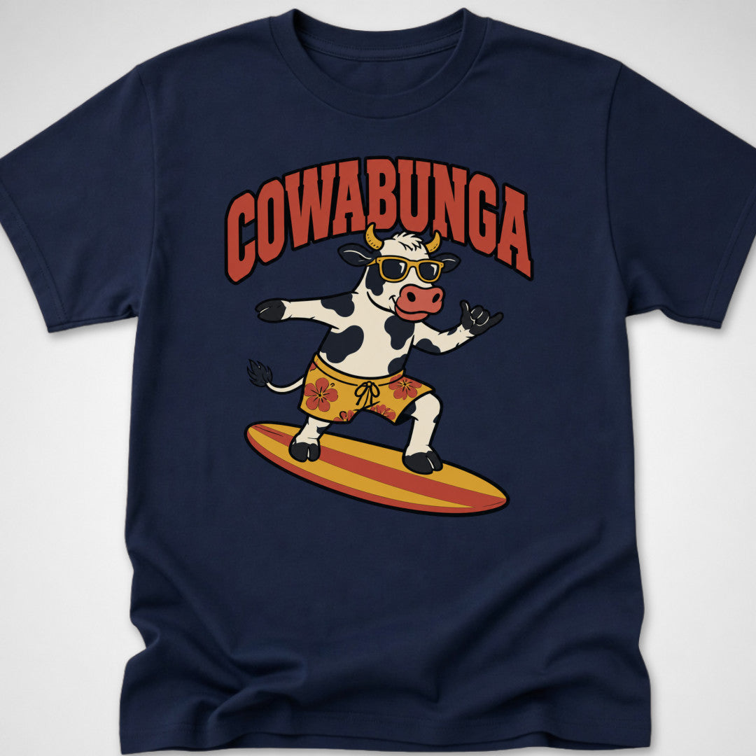 Cowabunga — Youth Tee — Navy