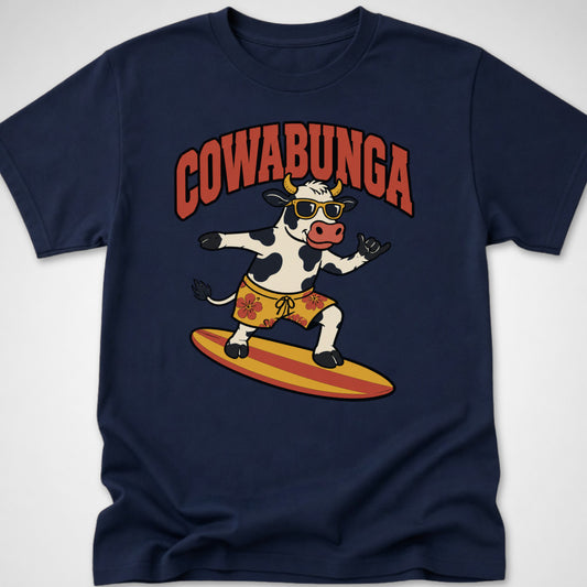 Cowabunga — Youth Tee — Navy