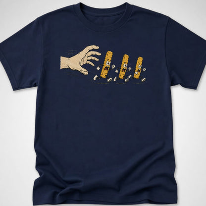 Gimmie Those Fries — Youth Tee — Navy