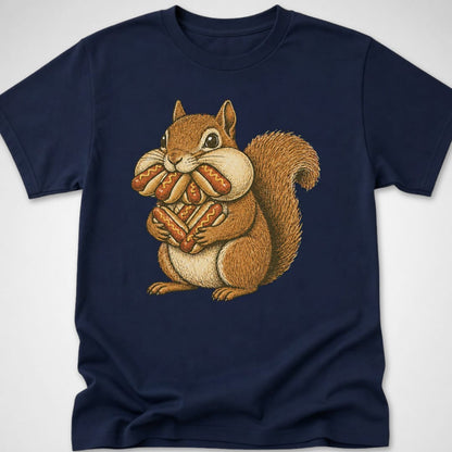 Stocking Up — Youth Tee — Navy