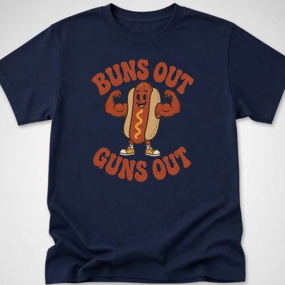 Bun's Out — Youth Tee — Navy