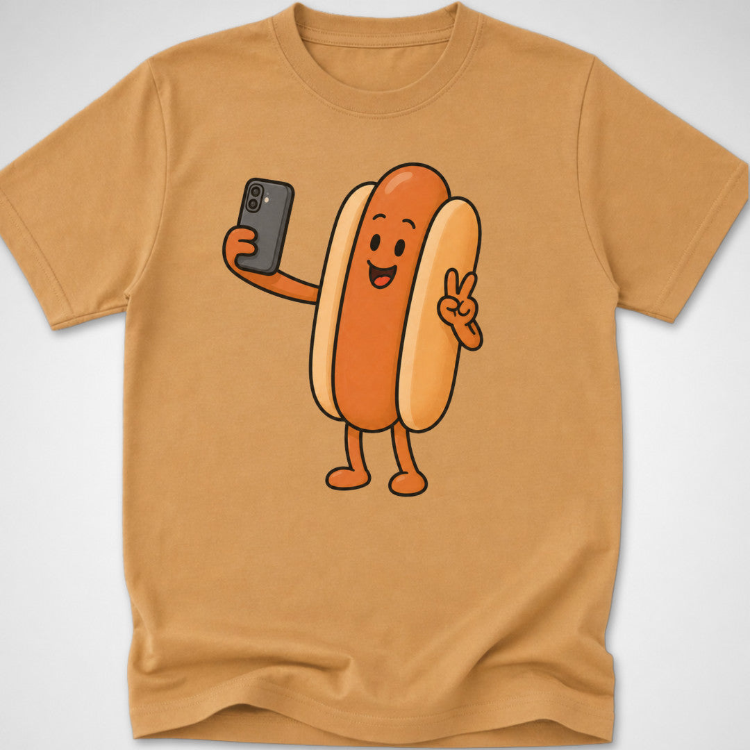 Frank's Selfie — Youth Tee — Old Gold