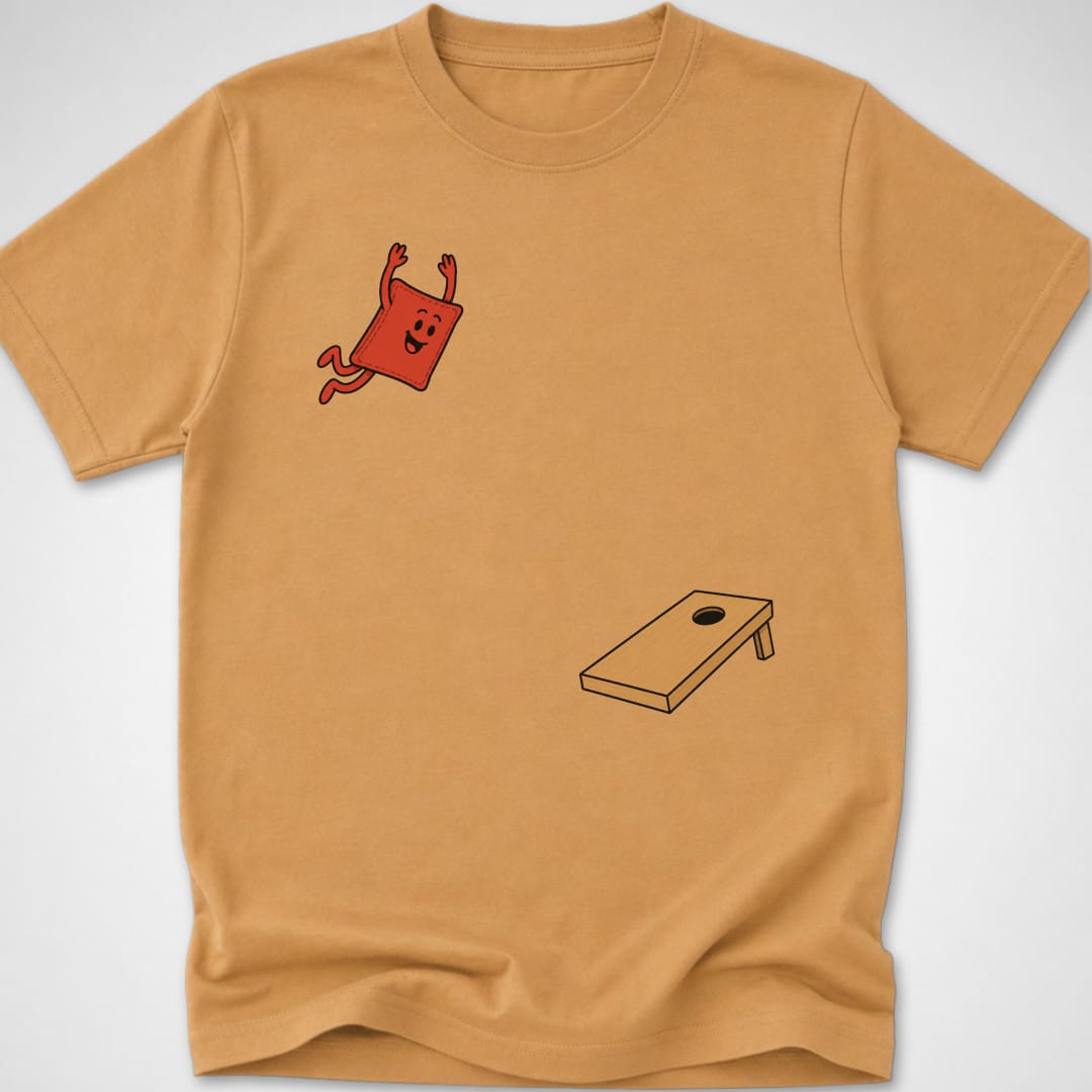 Bag Dive — Youth Tee — Old Gold