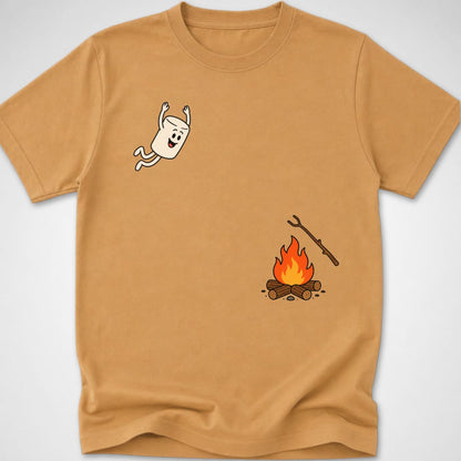 Marshmallow Dive — Youth Tee — Old Gold