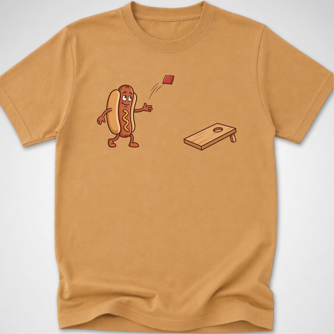 Get in the Hole — Youth Tee — Old Gold