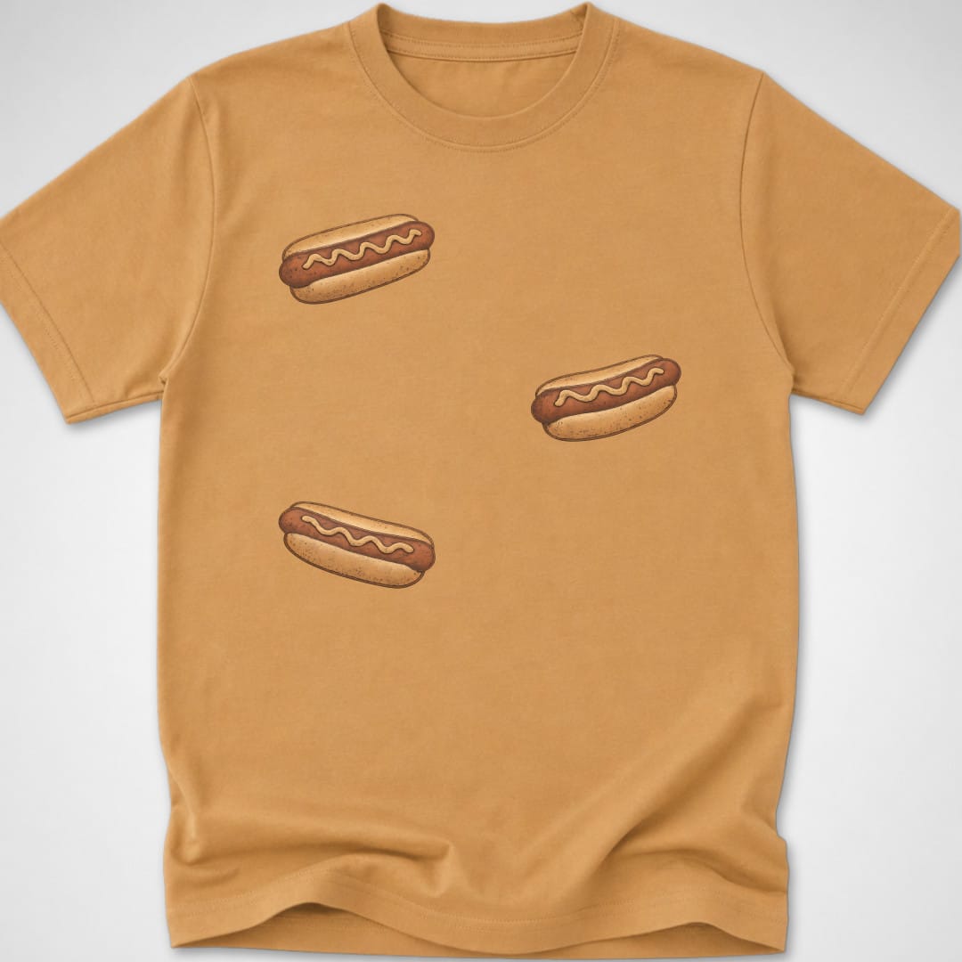 3 Dogs — Youth Tee — Old Gold