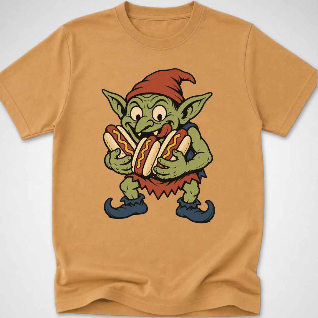 Glizzy Goblin — Youth Tee — Old Gold