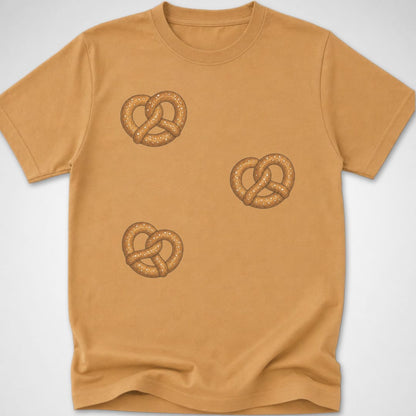 3 Pretzels — Youth Tee — Old Gold