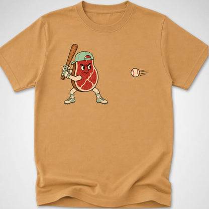 Meat Masher — Youth Tee — Old Gold