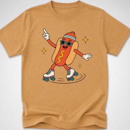 Disco Dog — Youth Tee — Old Gold