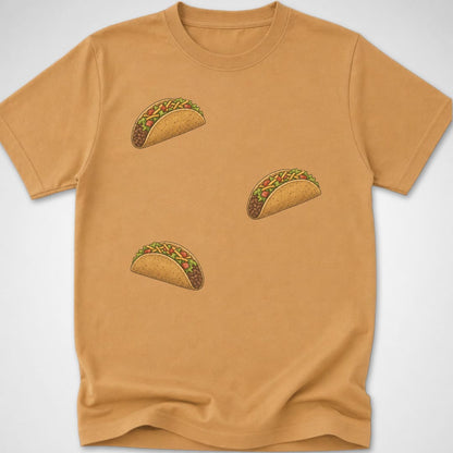 3 Tacos — Youth Tee — Old Gold