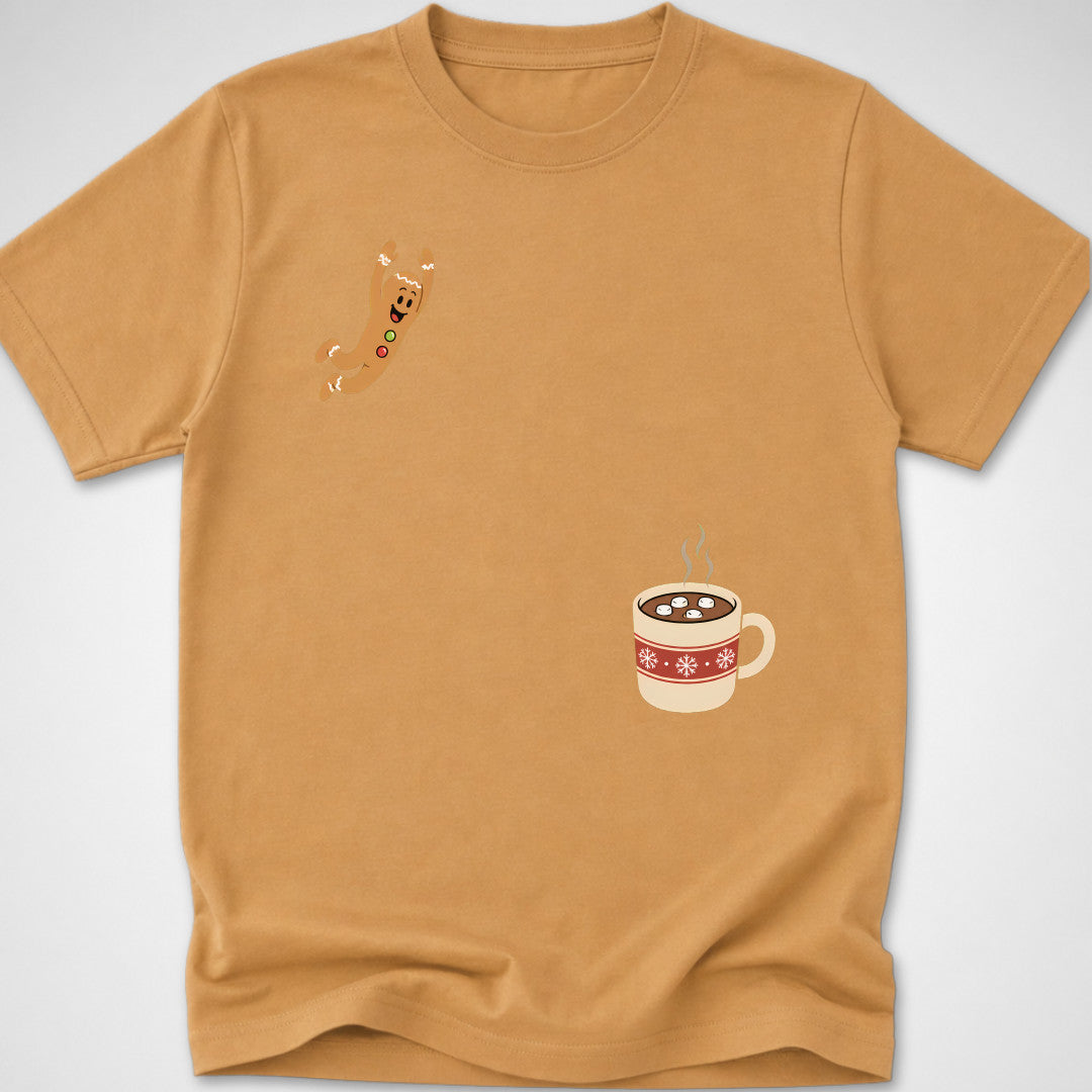 Gingerbread Dive — Youth Tee — Old Gold