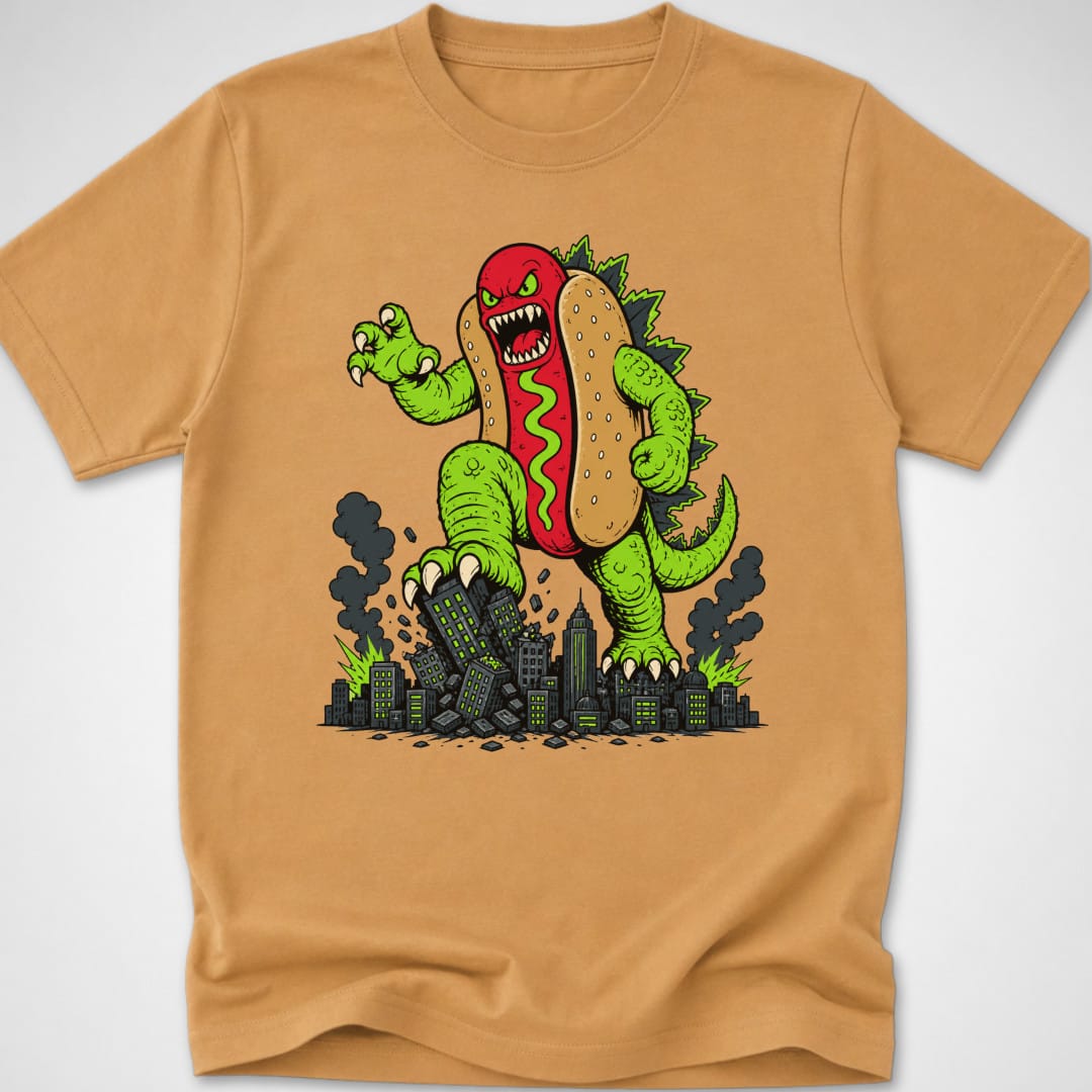Dogzilla — Youth Tee — Old Gold