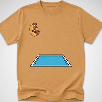 Cannon-Dog — Youth Tee — Old Gold