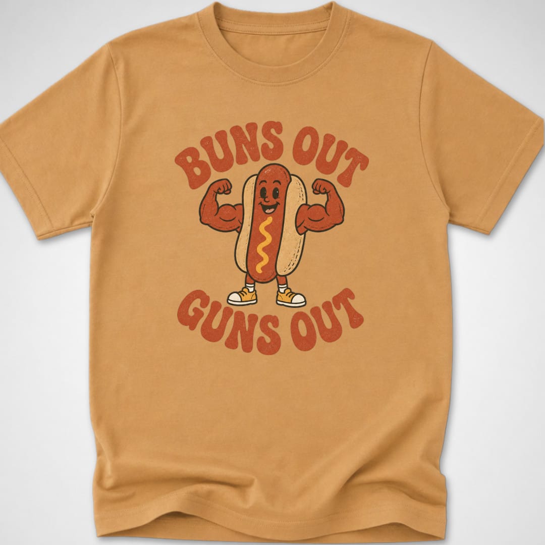 Bun's Out — Youth Tee — Old Gold