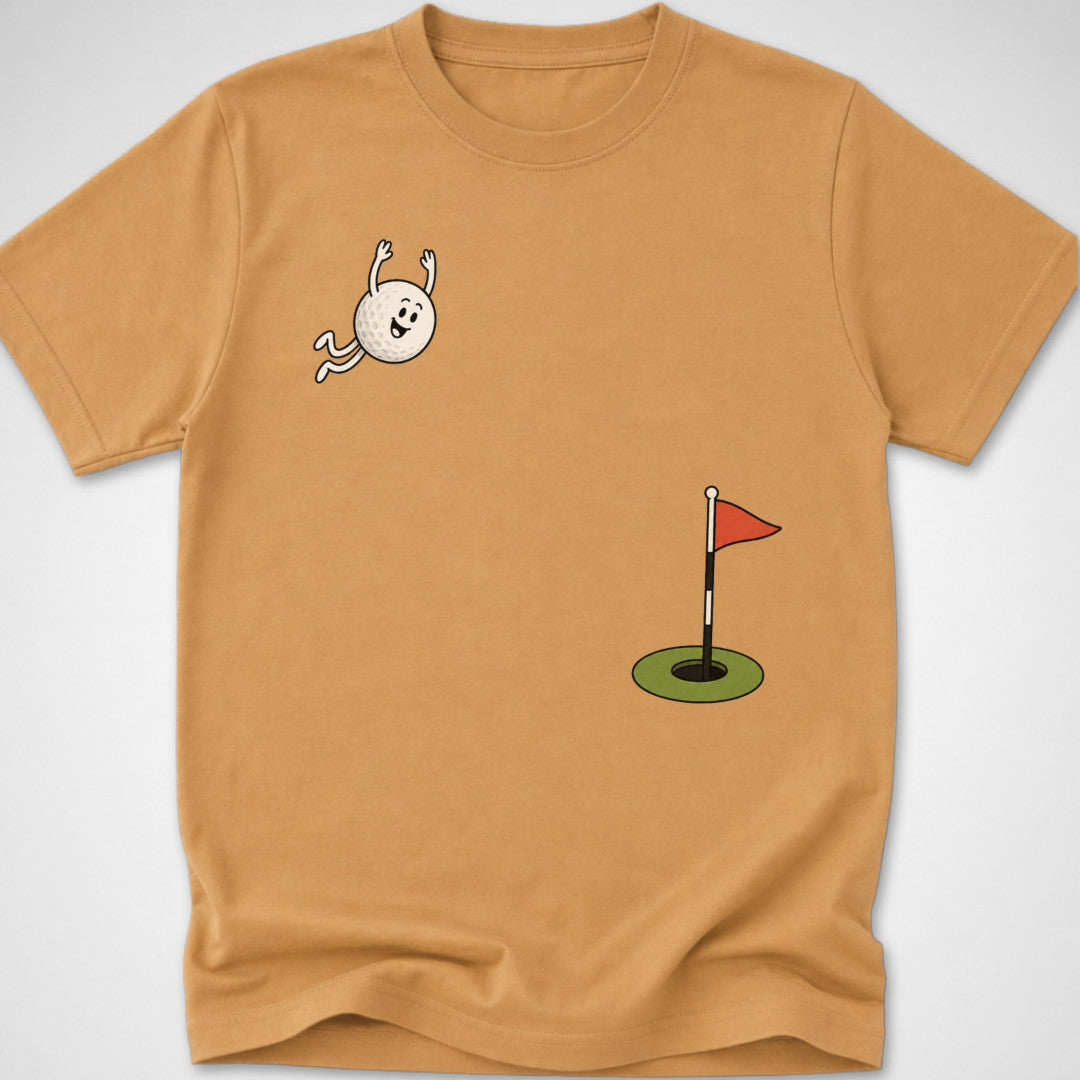 Golf Dive — Youth Tee — Old Gold