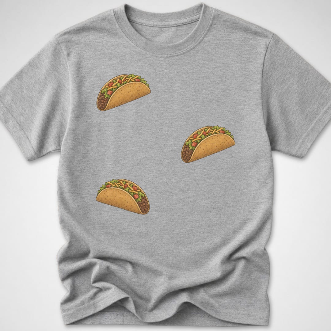 3 Tacos — Youth Tee — Sport Grey