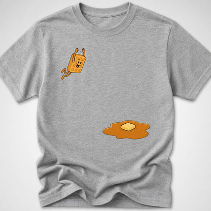 Waffle Dive — Youth Tee — Sport Grey