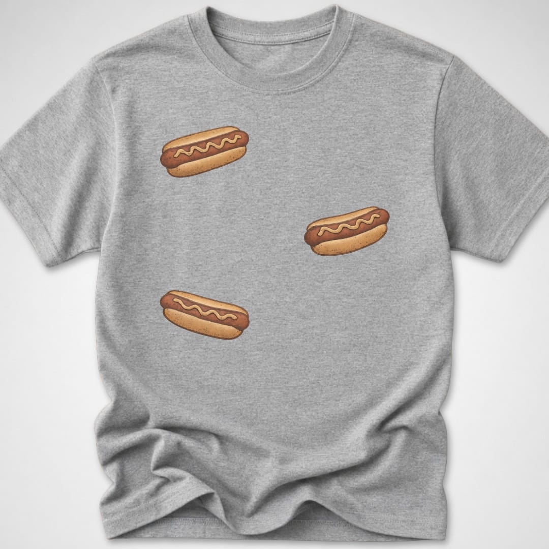 3 Dogs — Youth Tee — Sport Grey