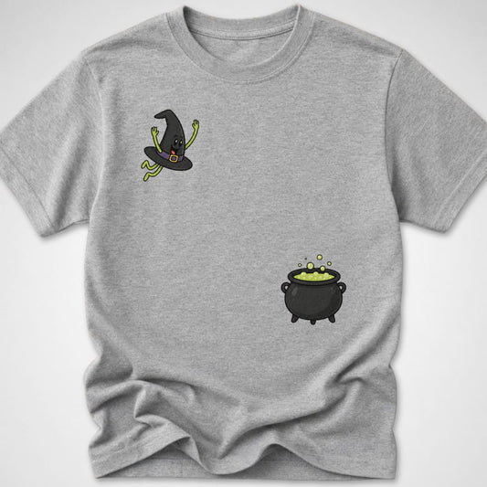 Witch Hat Dive — Youth Tee — Sport Grey
