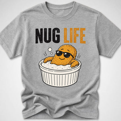 Nug Life — Youth Tee — Sport Grey