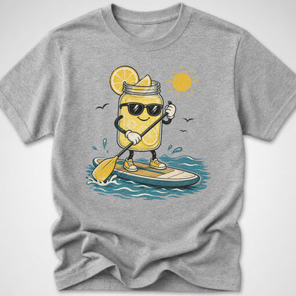 Lemonade Livin' — Youth Tee — Sport Grey