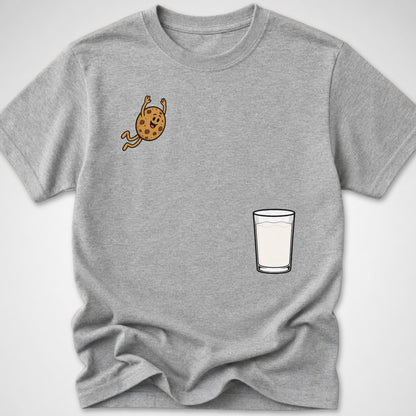 Cookie Dive — Youth Tee — Sport Grey