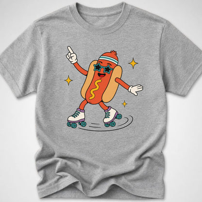 Disco Dog — Youth Tee — Sport Grey