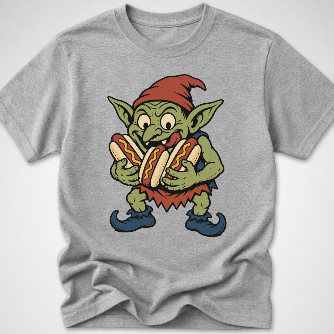 Glizzy Goblin — Youth Tee — Sport Grey