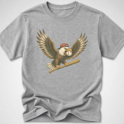 Eagle Slugger — Youth Tee — Sport Grey