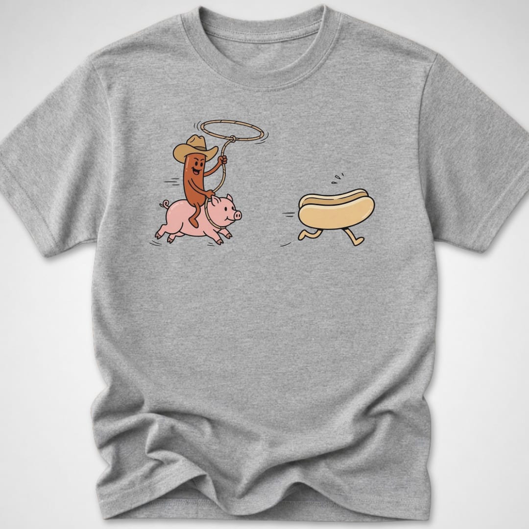 Outlaw Dog — Youth Tee — Sport Grey