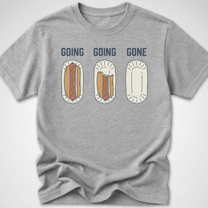 Going Going Gone — Youth Tee — Sport Grey