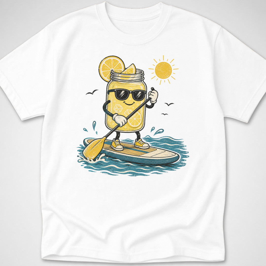 Lemonade Livin' — Youth Tee — White