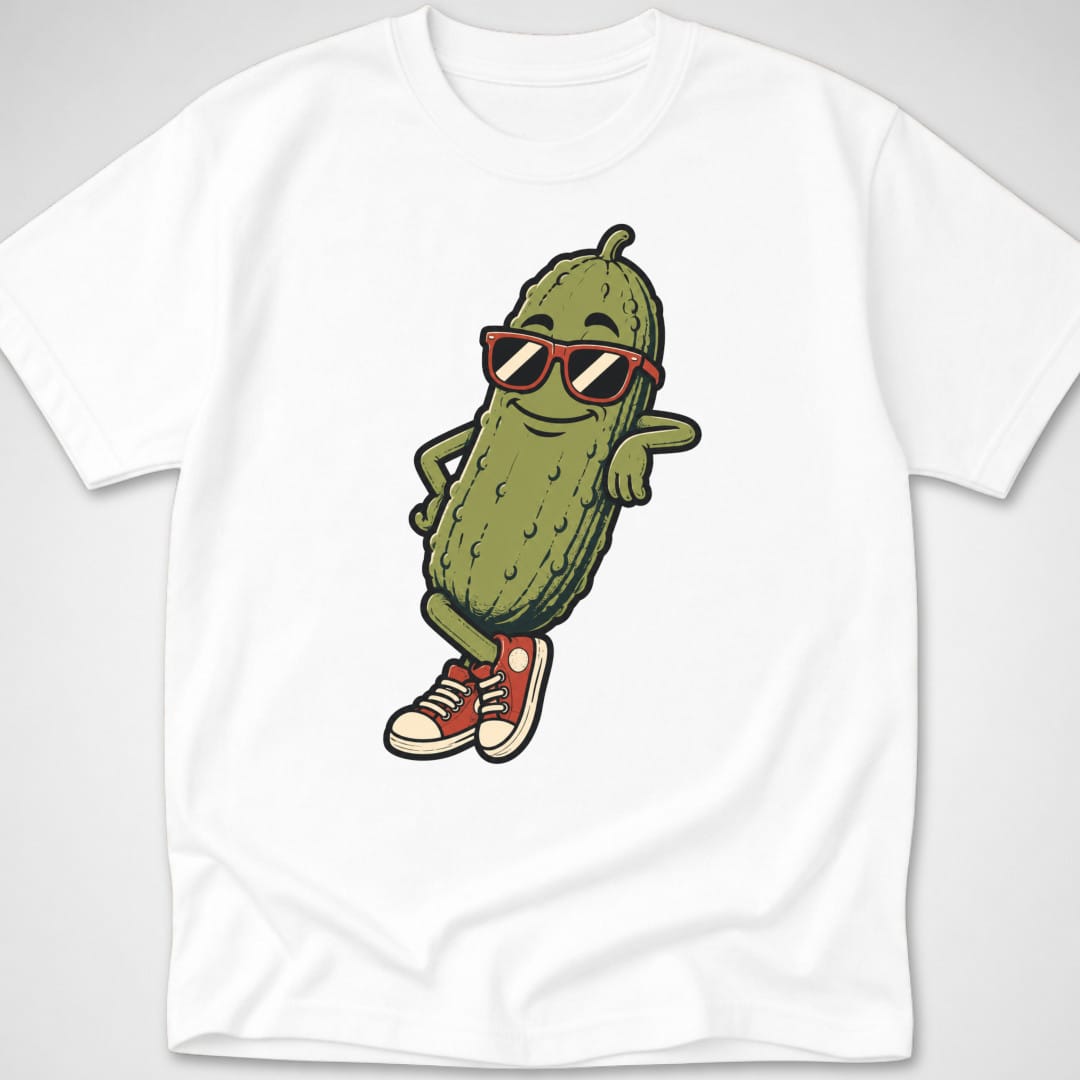 The Pickle Lean — Youth Tee — White