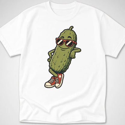 The Pickle Lean — Youth Tee — White