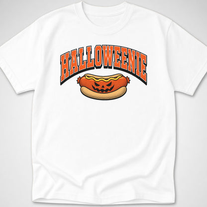 Halloweenie — Youth Tee — White