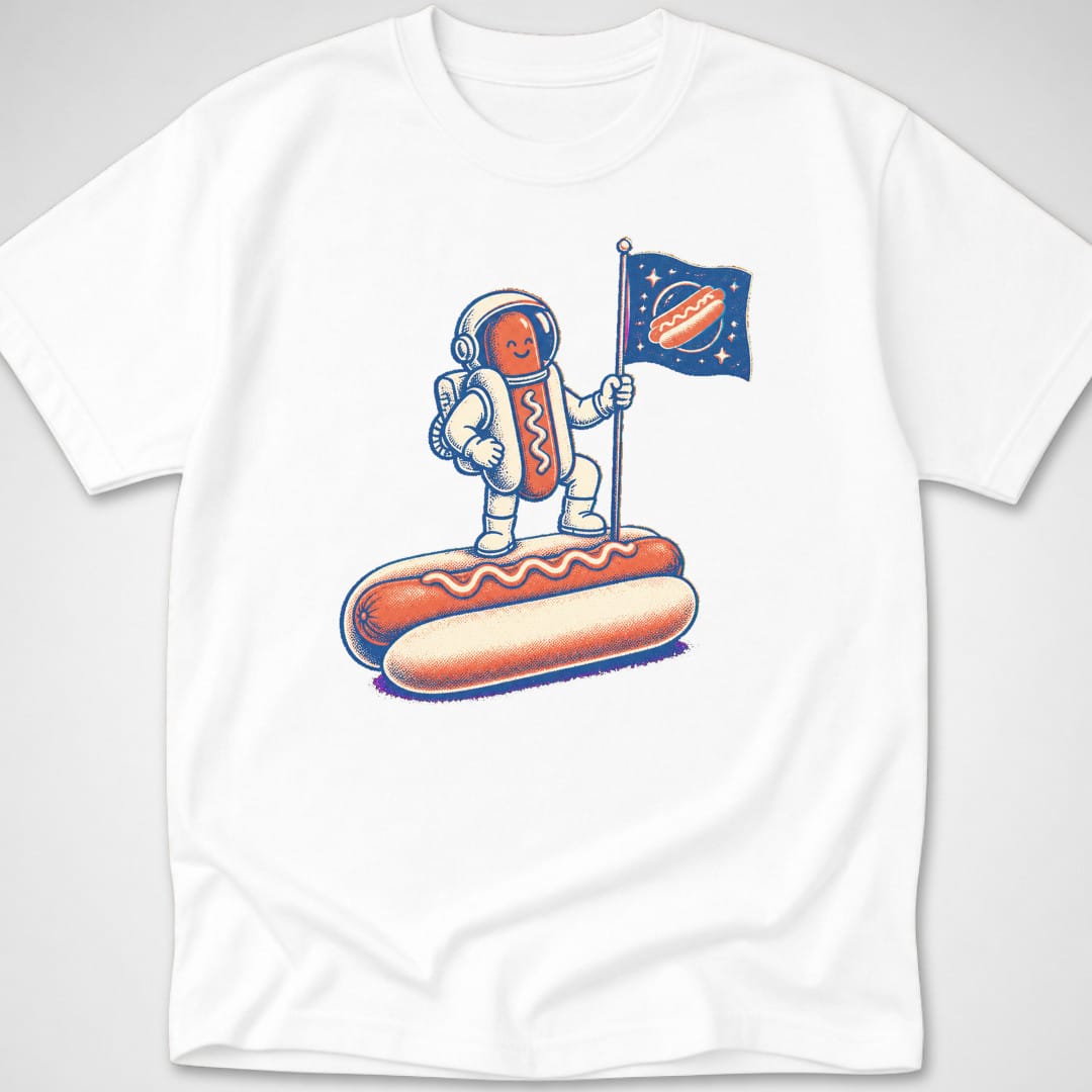 Space Dog — Youth Tee — White