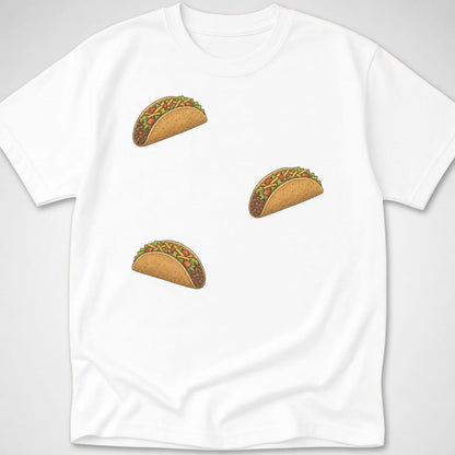 3 Tacos — Youth Tee — White