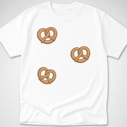 3 Pretzels — Youth Tee — White