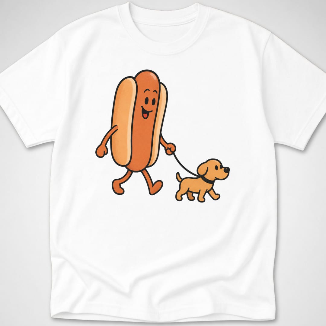 Frank's Dog Walk — Youth Tee — White