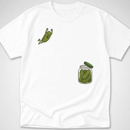 Pickle Dive — Youth Tee — White