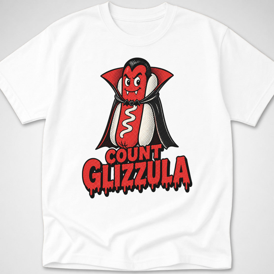 Count Glizzula — Youth Tee — White