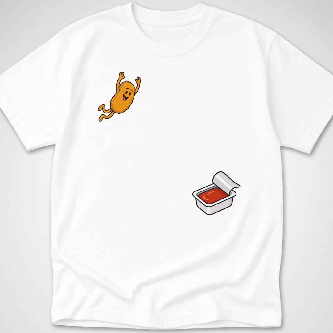 Nugget Dive — Youth Tee — White