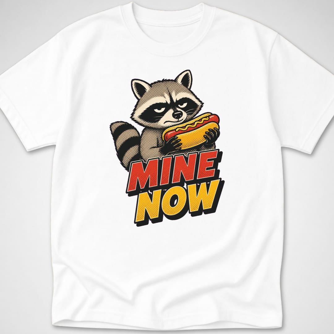 Mine Now — Youth Tee — White