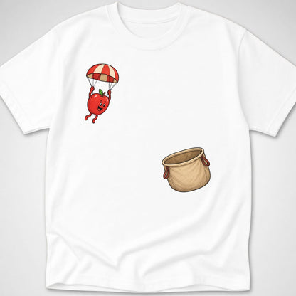 Apple Picking Dive — Youth Tee — White