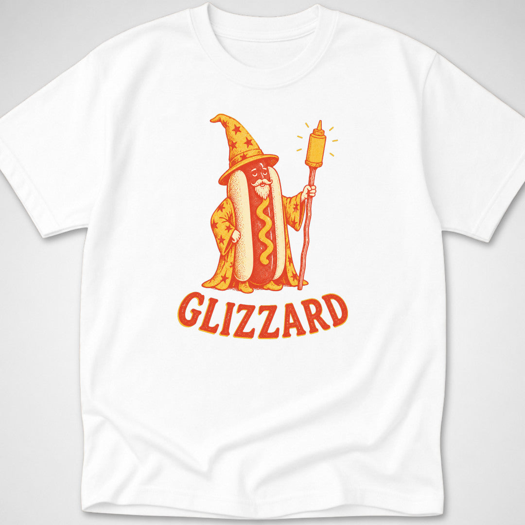 Glizzard — Youth Tee — White