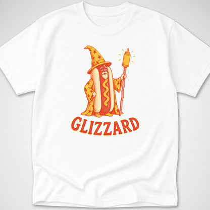 Glizzard — Youth Tee — White